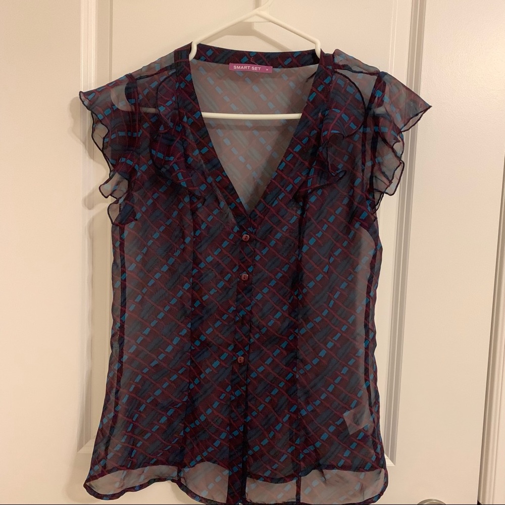 Flattering blouse
